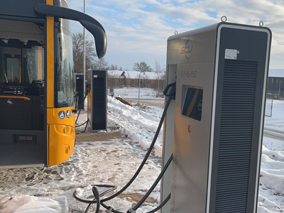 Projet de Borne de Charge pour Bus Électriques 